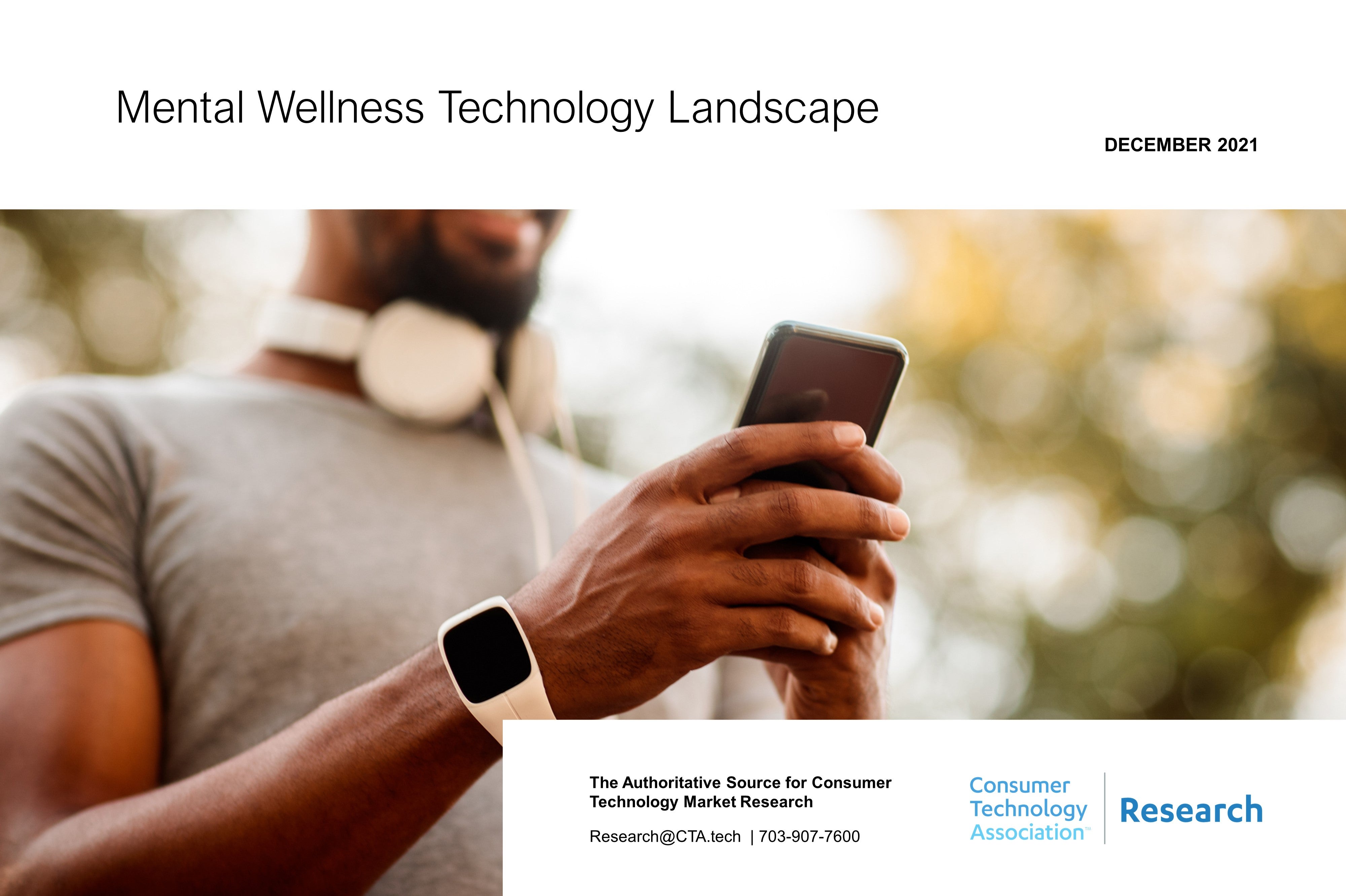 Mental Wellness Technology Landscape - Consumer Technology Associatio product image