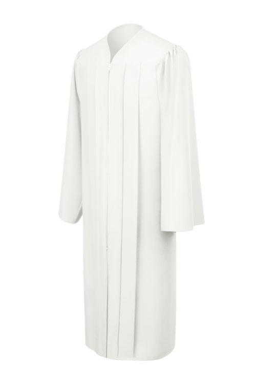 white robe dress