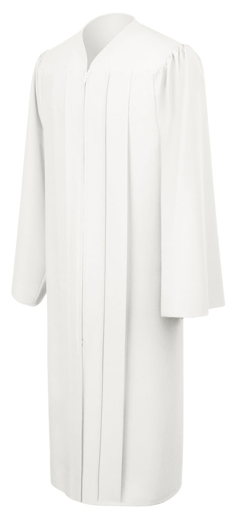 white church gown