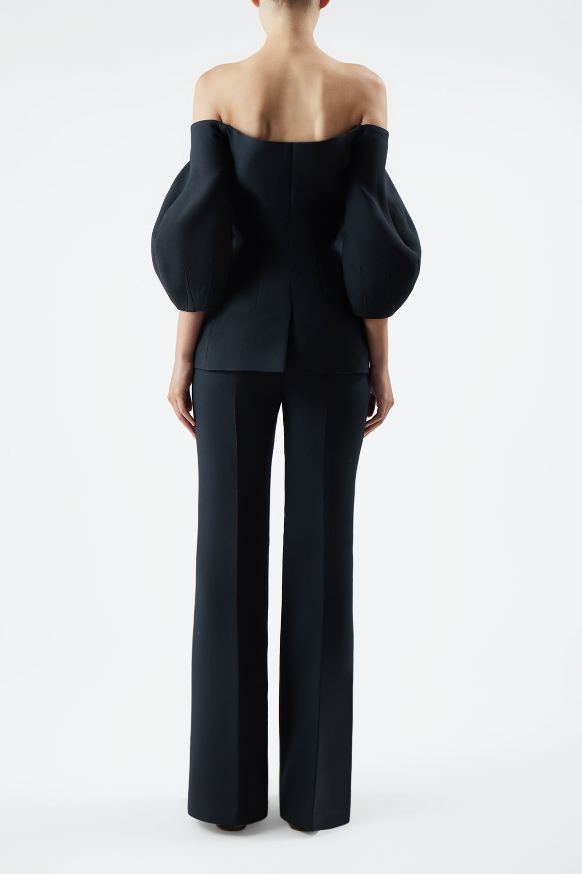 Ennio Pant in Silk Wool