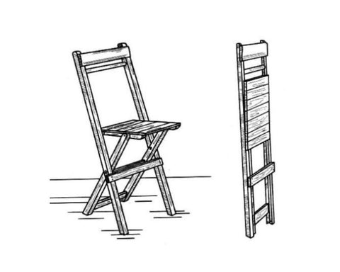 como hacer una silla de madera