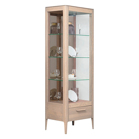 NordicStory Solid oak display case