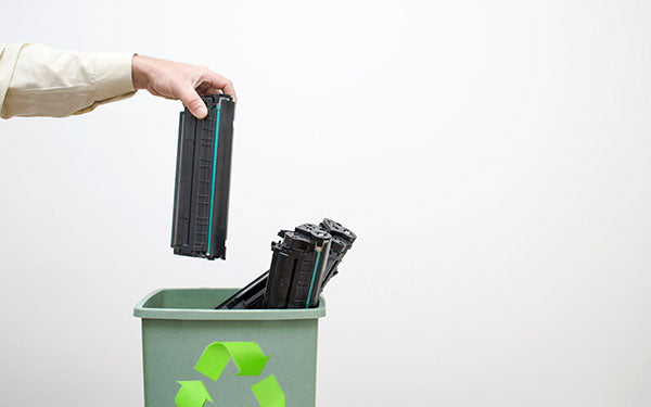how to recycle our empty waste printer ink cartridges