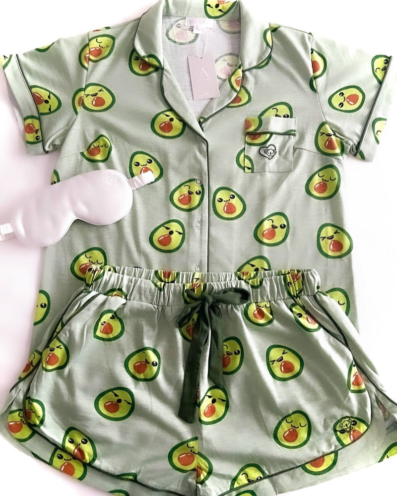 Avocado Print Pyjama Pants - P510384 - Fashion Wholesaler l Australia