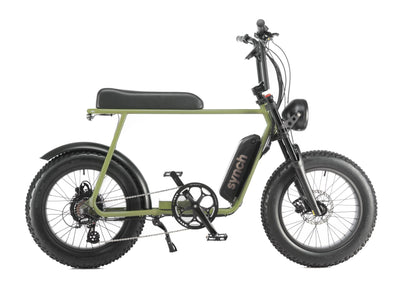 Synch Super Monkey Cruize Electric Bike (Army Green)