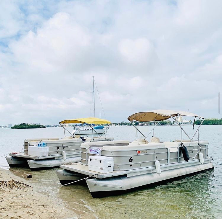 Pontoon Boat Rentals In Miami Florida Boat Miami Miami Boat Rental Captain Hook Rentals