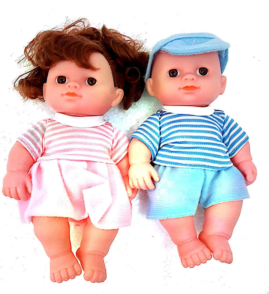 boy and girl doll set