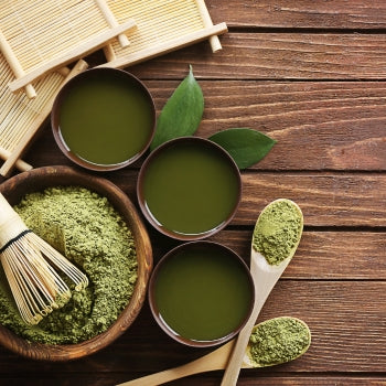 green tea powder