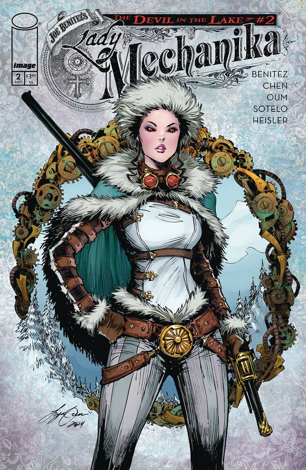 Lady Mechanika: The Devil in the Lake #2 (of 4) Cover B - Siya Oum