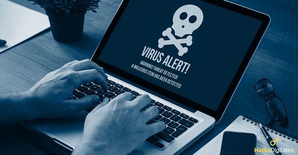 alerta de virus por descarga