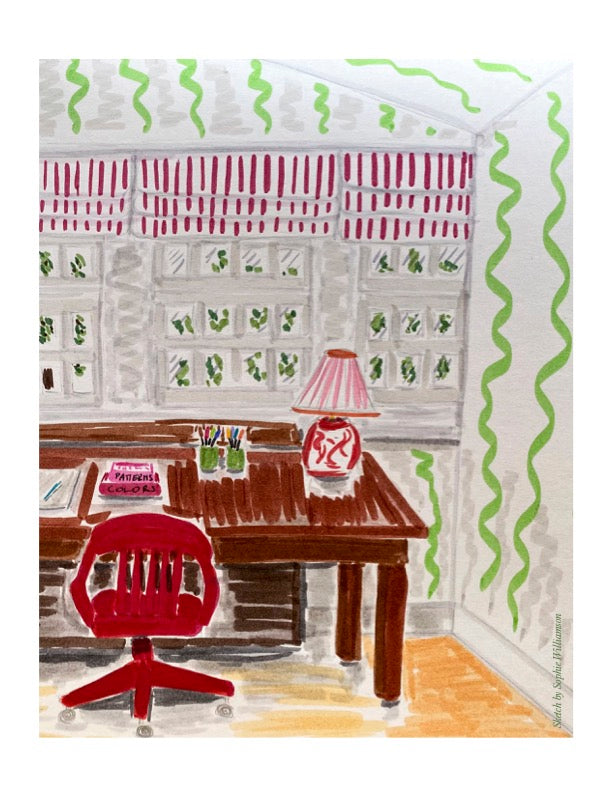 Sketch for InKind Magazine Feature