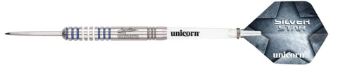 Gary Anderson Unicorn GARY ANDERSON SILVER STAR STYLE 1 80% TUNGSTEN STEEL TIP DARTS BY UNICORN from Double Top Darts Shop