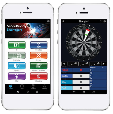 UNICORN SMARTBOARD SOFT TIP DARTBOARD scoring app
