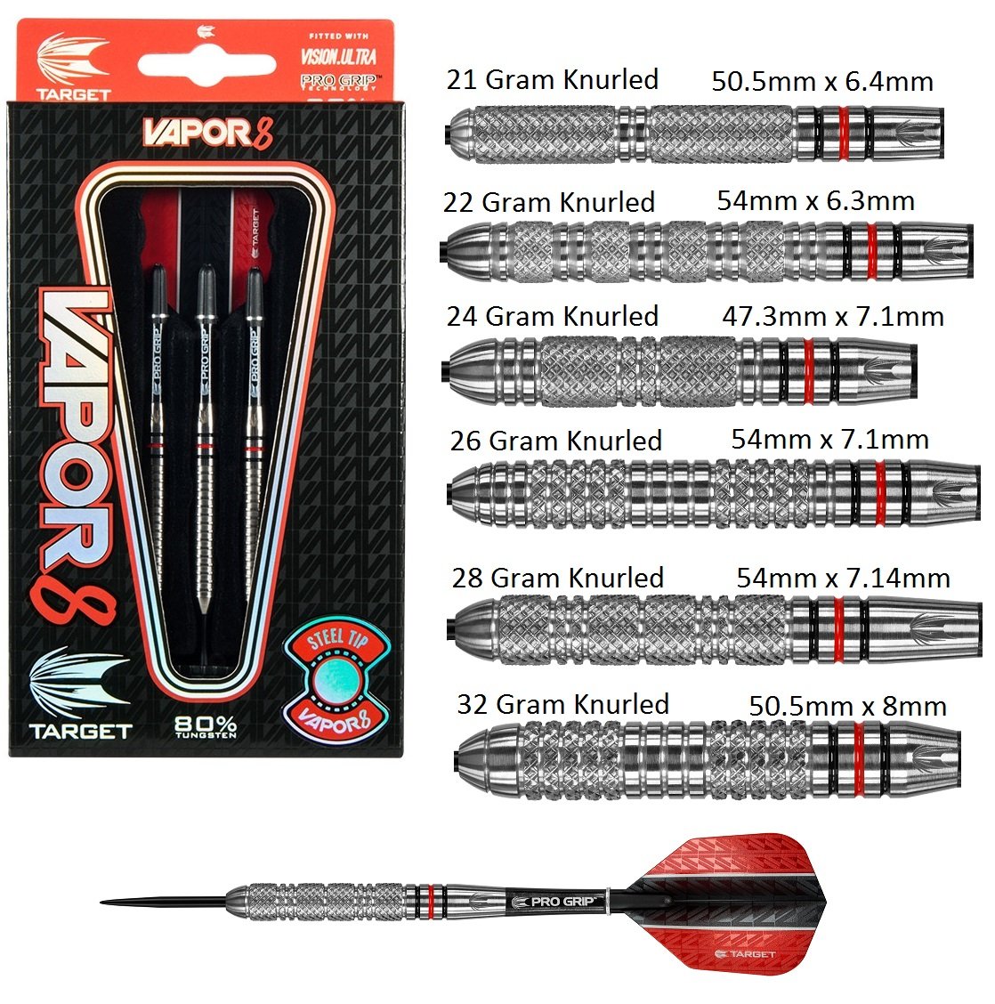 target vapor 8 darts