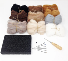 Needle Felting Materials