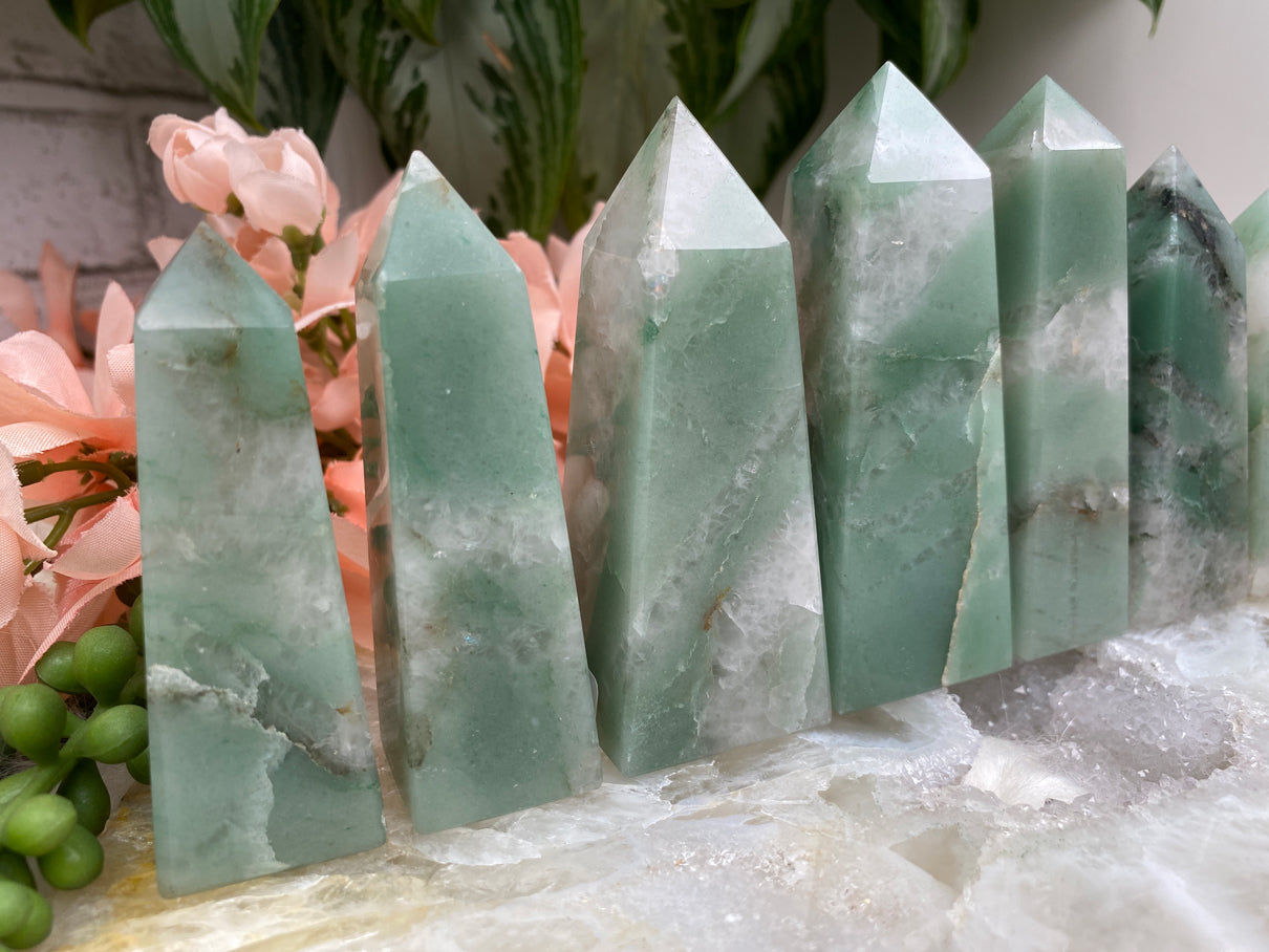 green adventurine crystal