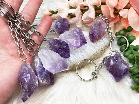 keychain crystal