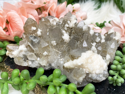 crystal clusters