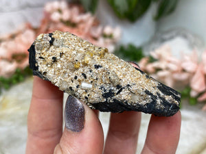 Contempo Crystals - Erongo-Namibia-Black-Schorl-Tourmaline-Muscovite-Mica-Beryl-Crystal-Specimen-for-sale - Image 5