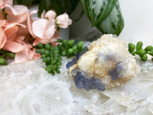 Contempo Crystals - Raw-Blue-Bingham-Fluorite-with-Iron-Quartz-Crystal-Cluster - Image 7