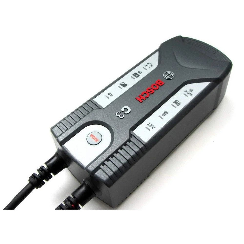 frecuencia corte largo Apto Cargador de batería de coche con microprocesador Bosch C3, 6/12V -  018999903M - Pro Detailing