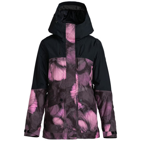 2024 - Cameo Boardshop Jacket Trix – Lip Green Shelter Roxy: Womens