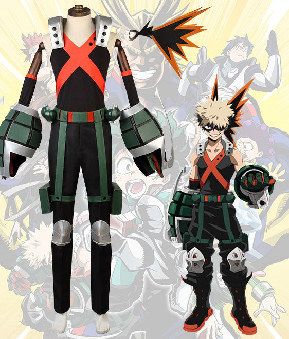 My Hero Academia Boku No Hero Akademia Katsuki Bakugou Battle Suit Ful ...