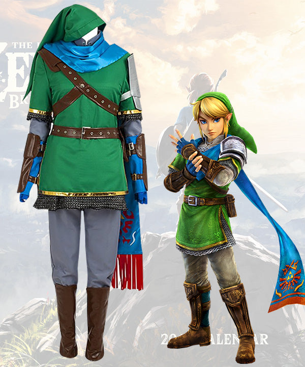 The Legend Of Zelda Hyrule Warriors Link Cosplay Costume Ycosplay