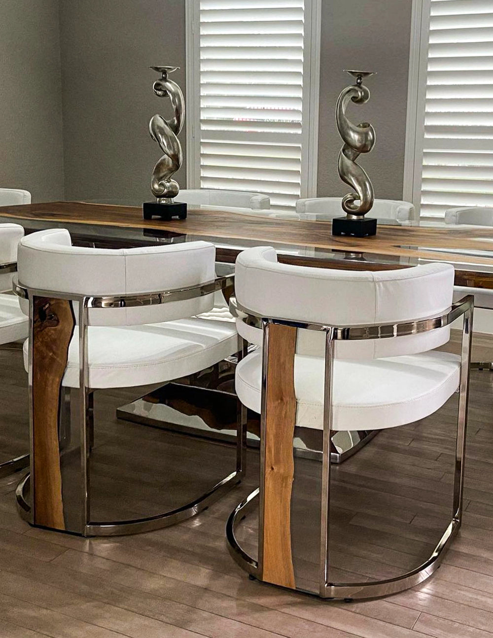 Arditi Collection® - SIGNATURE WALNUT DINING TABLE WITH MATERA CHAIR