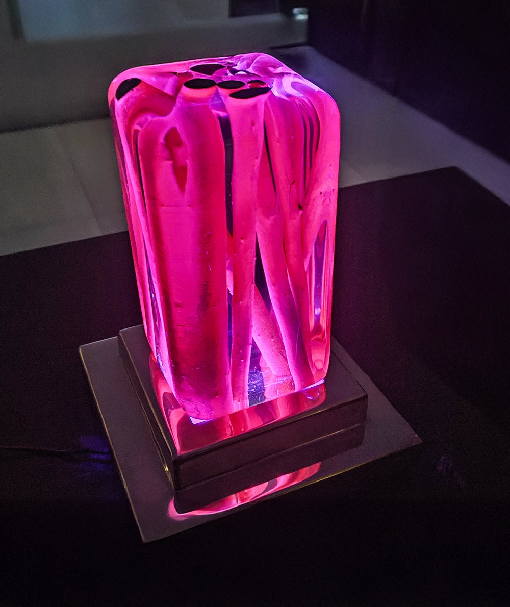 Arditi Collection® - BRANCHES CUBE WITH RGB LIGHTNING BASE