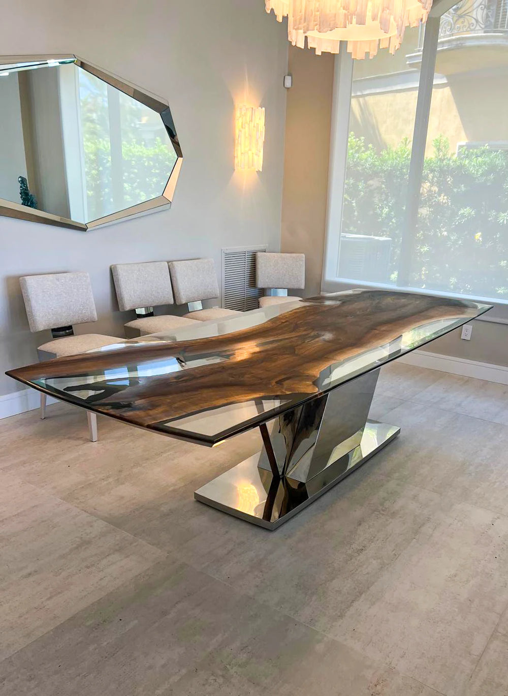 Arditi Collection® - EVANDROS WALNUT DINING TABLE