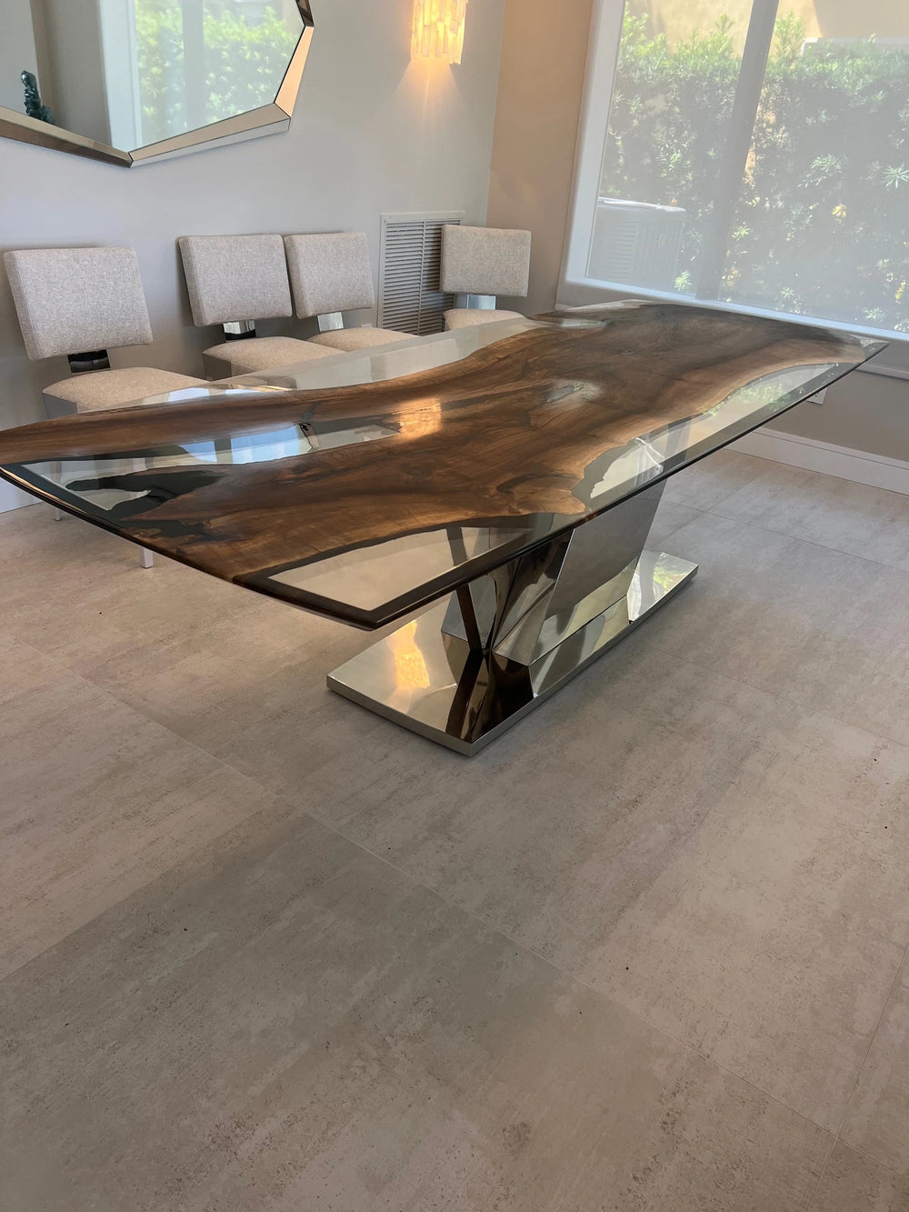 Arditi Collection® - EVANDROS WALNUT DINING TABLE