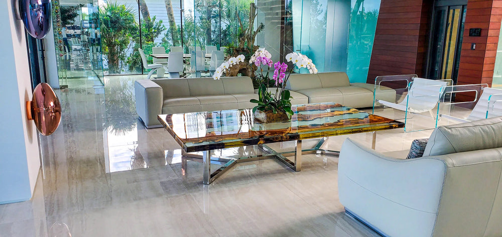 Arditi Collection® - ATTIS SILVERBERRY WOOD COFFEE TABLE