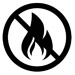 Flame Retardant Icon