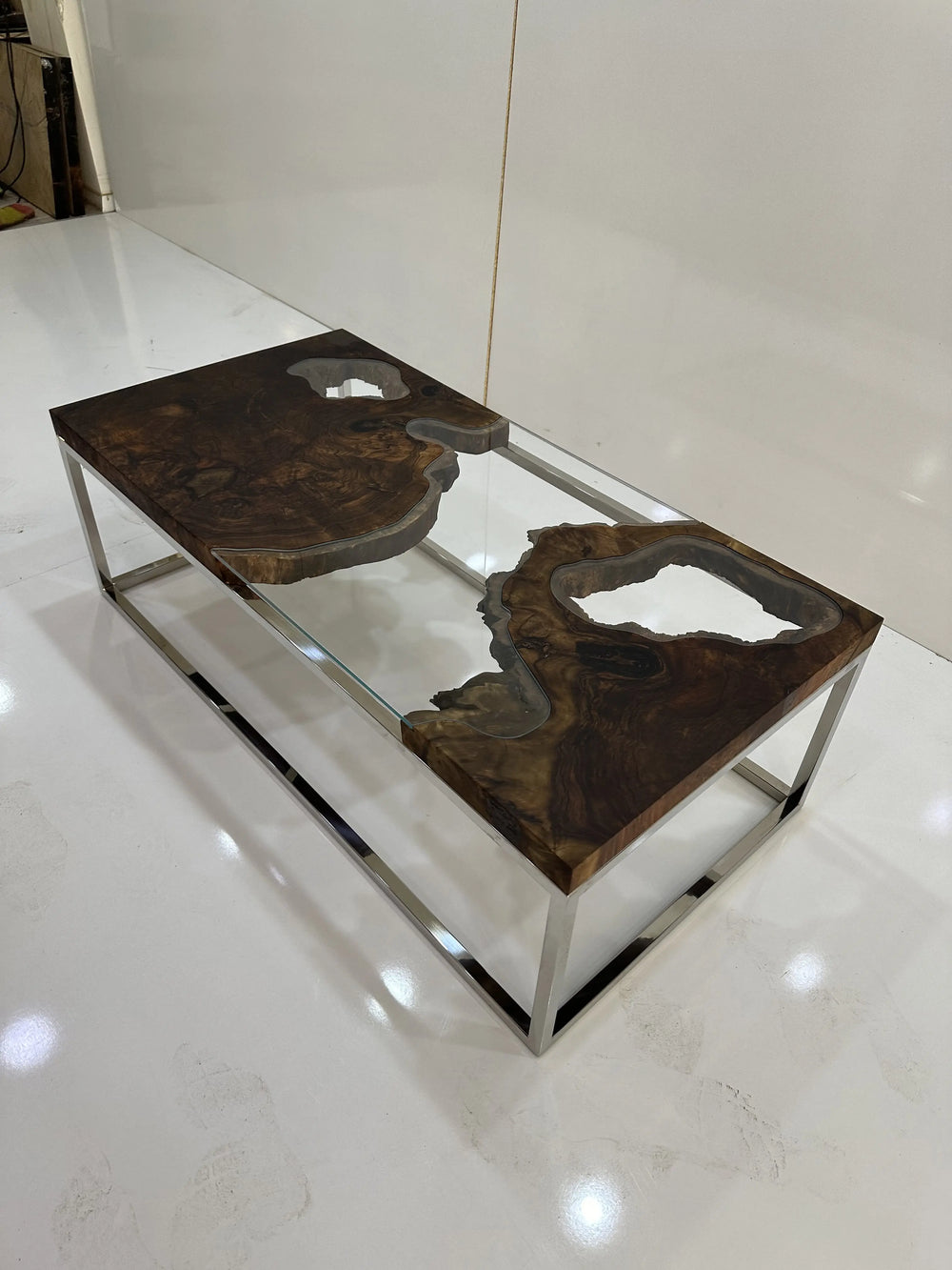 Arditi Collection® - MNESTRA WALNUT WOOD RECTANGULAR COFFEE TABLE