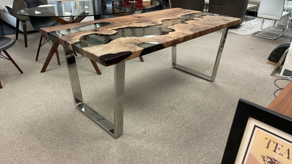Arditi Collection® - SLED LEG CUSTOM RIVER DINING TABLE