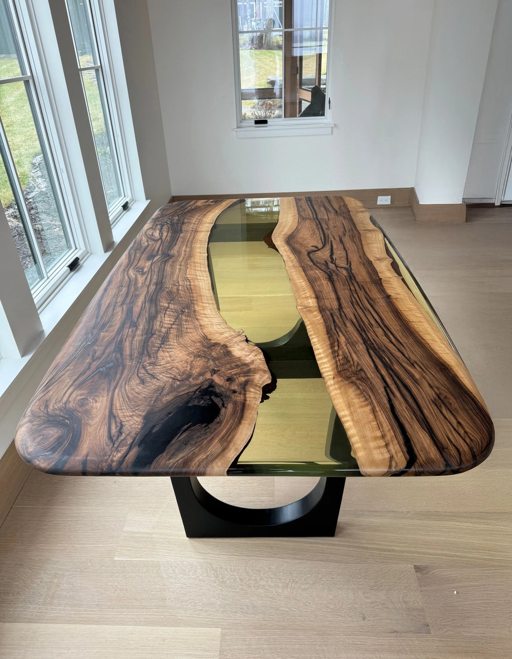 Arditi Collection® - VANILLA CARNA WALNUT WOOD RIVER DINING TABLE