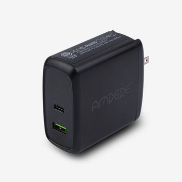 Adaptateur secteur USB A & USB C 65w Super Fast Charger GaN, Adaptateur chargeur  usb GaN - Taklope
