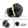 Areyourshop Push Button Switch 12Mm On/Off Reset Industrial Grade With Waterproof 5A 250Vac / 8A 125
