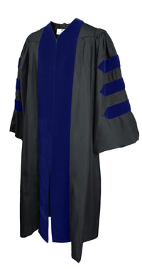 Deluxe Doctoral Graduation Gown NO Piping