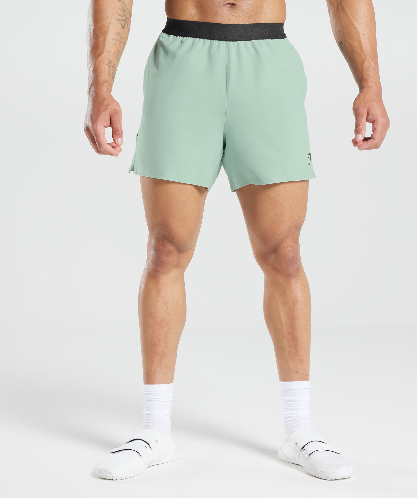 315 Woven Shorts in Frost Teal - view 1