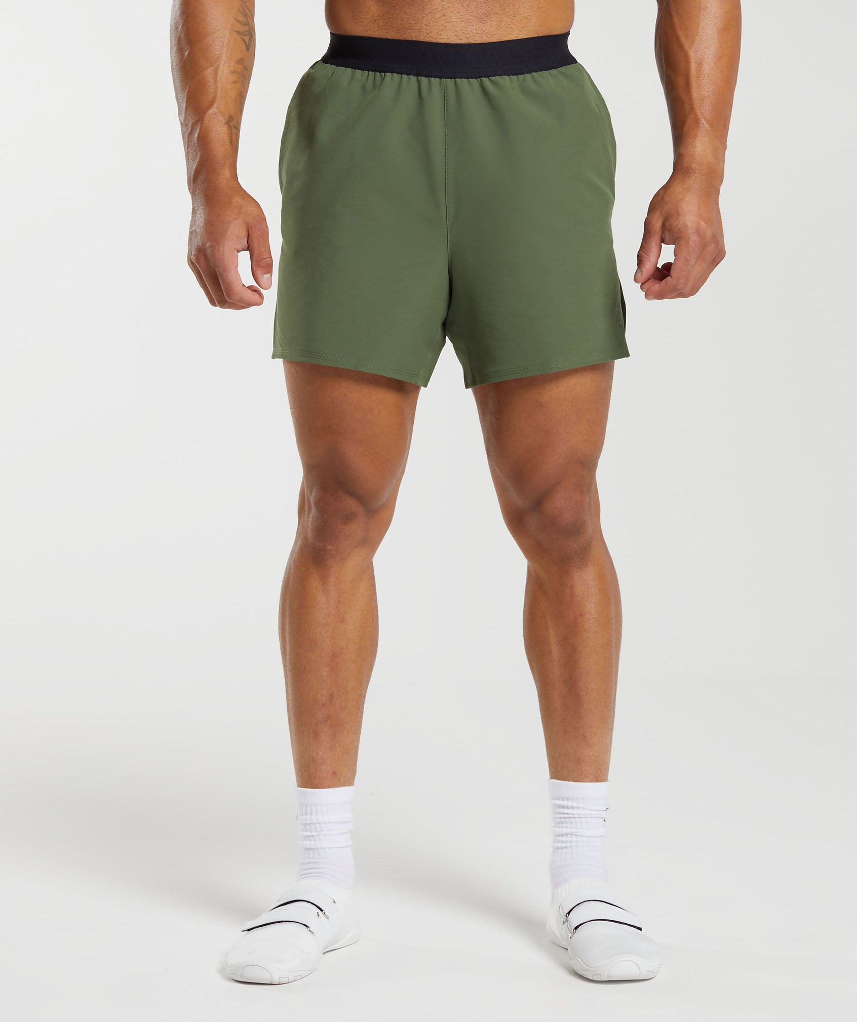 315 Woven Shorts in Core Olive