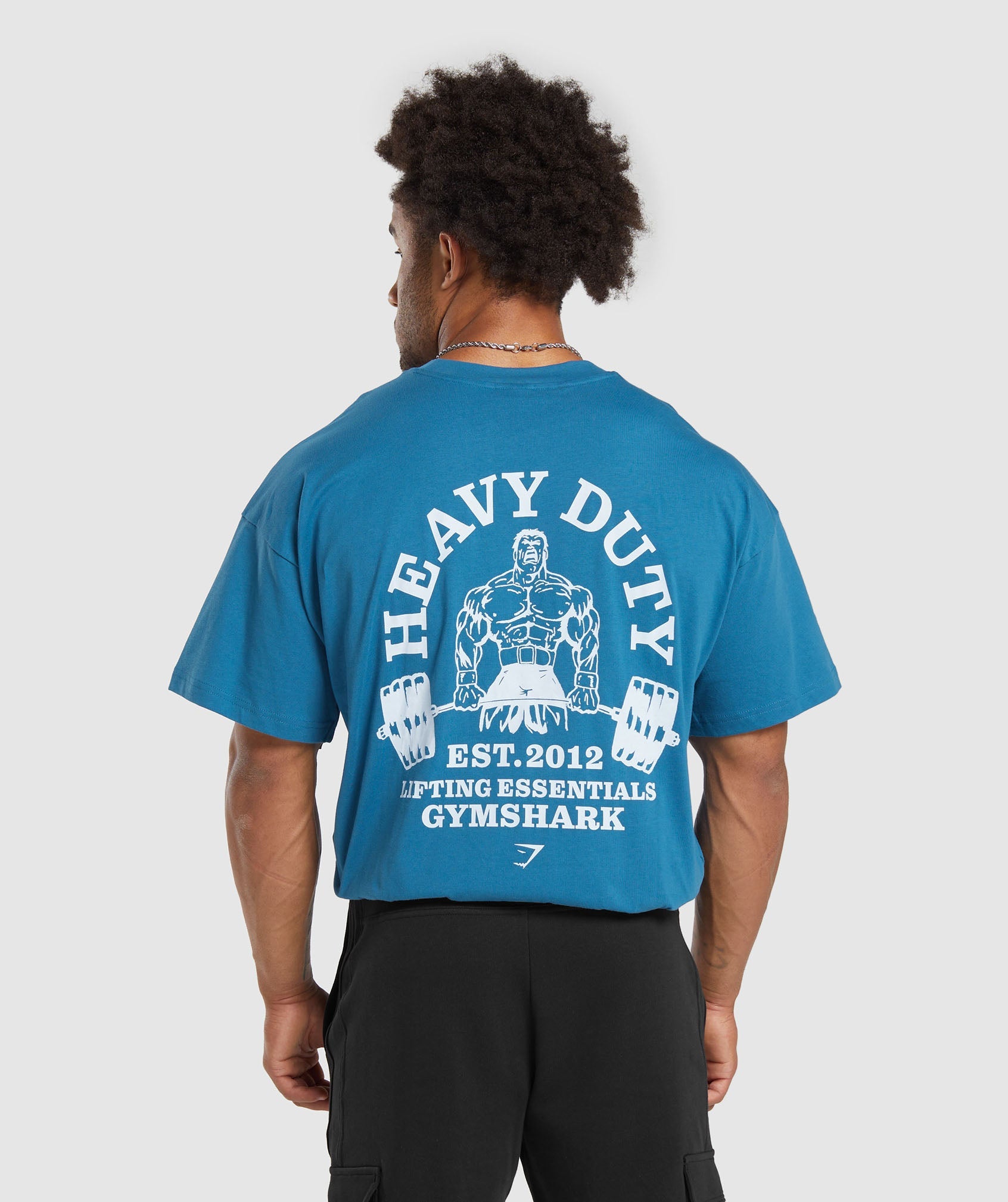 Gymshark Heavy Duty T-Shirt - Core Blue