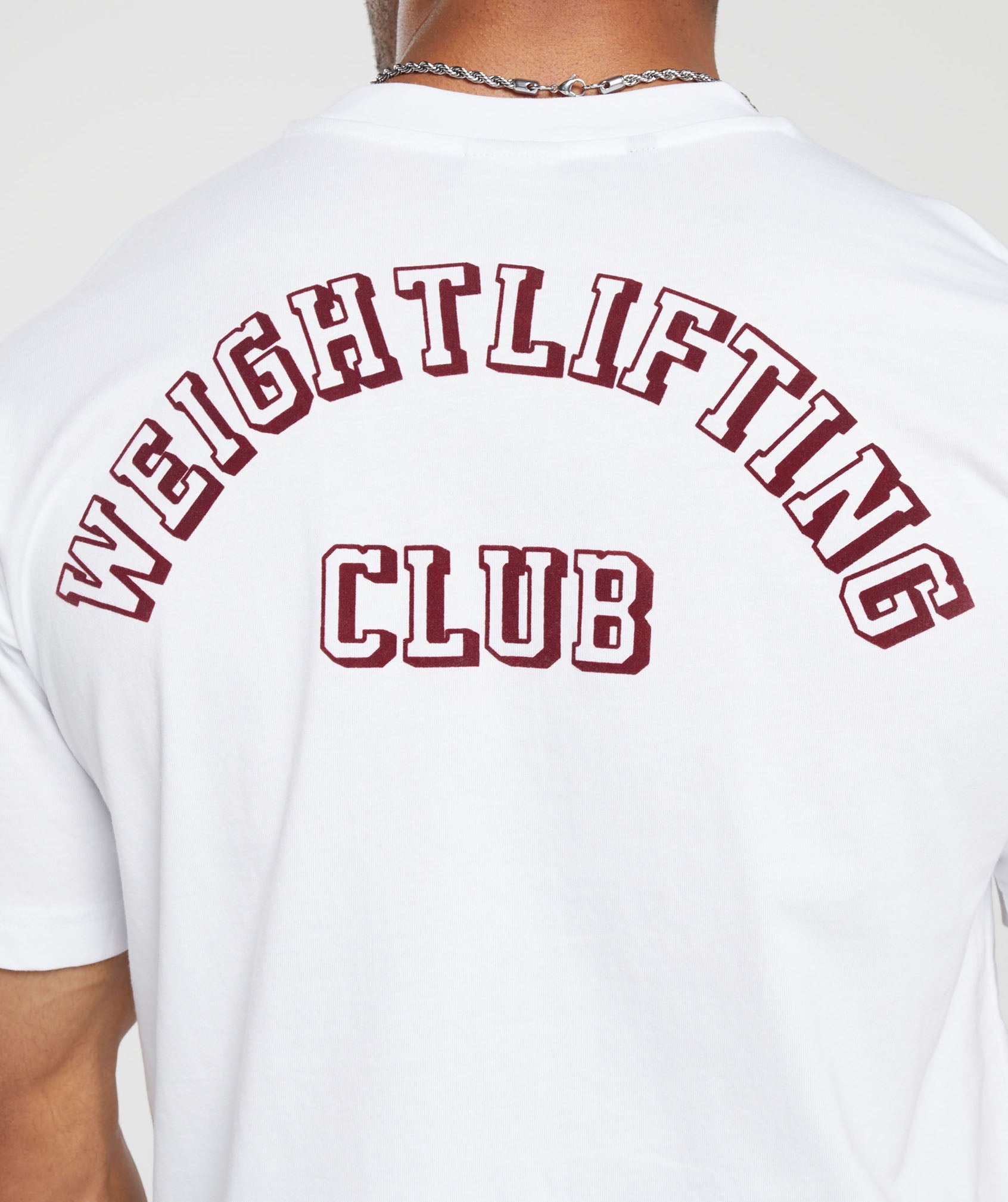 Weightlifting Club T-Shirt in White - view 6