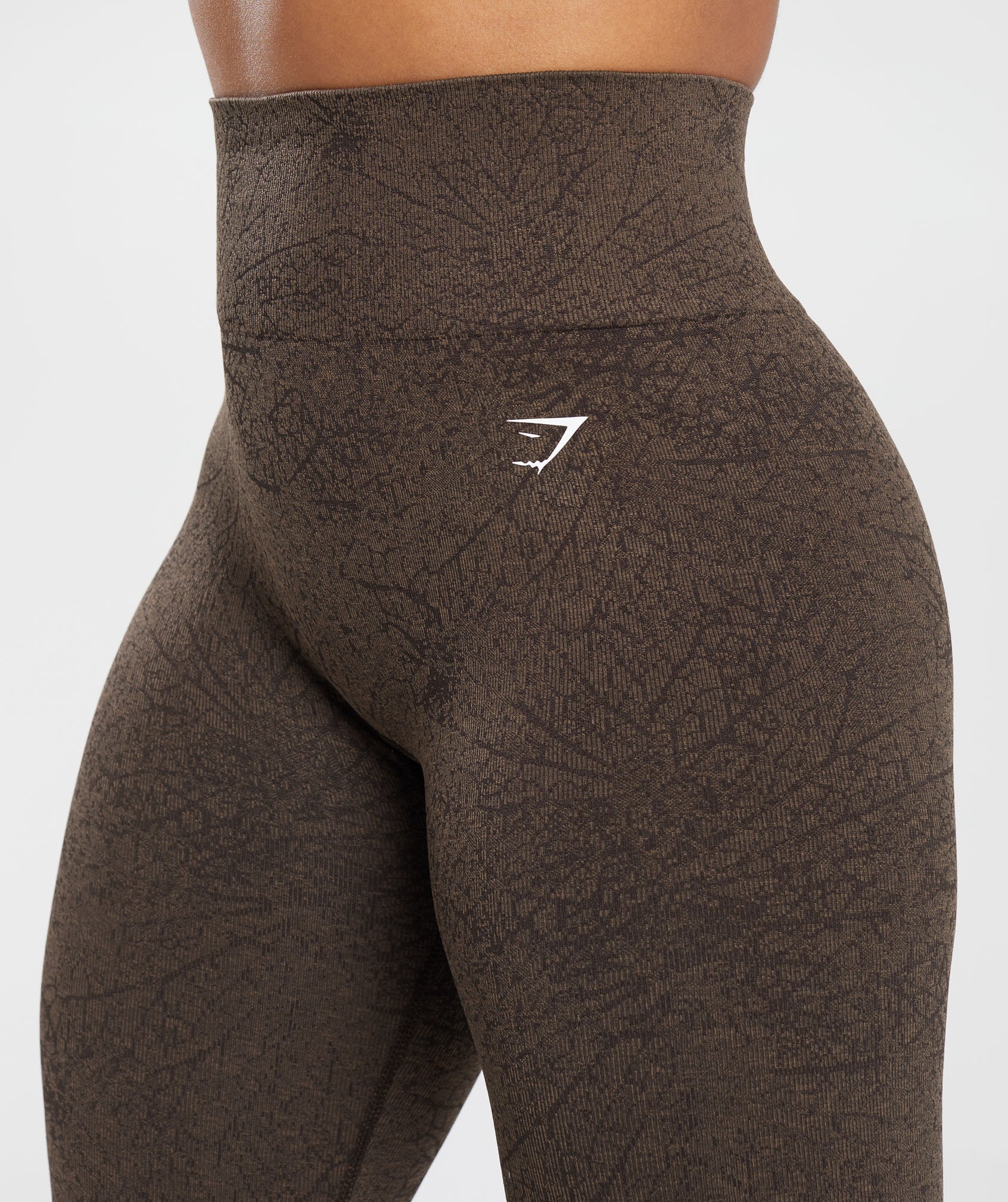 Adapt Pattern Seamless Leggings in Woodland Brown/Soul Brown - view 5