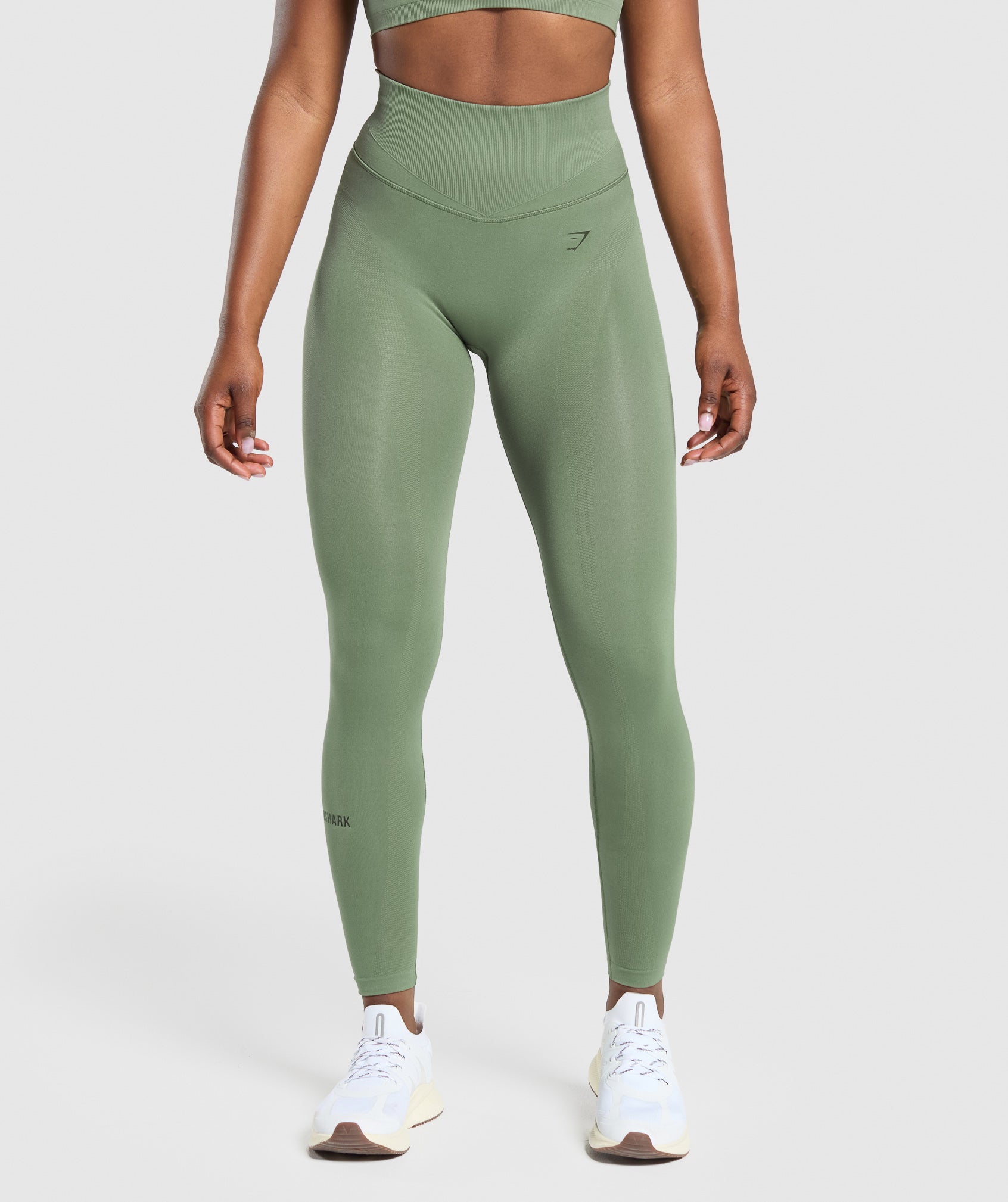 Activate Seamless Leggings in Force Green