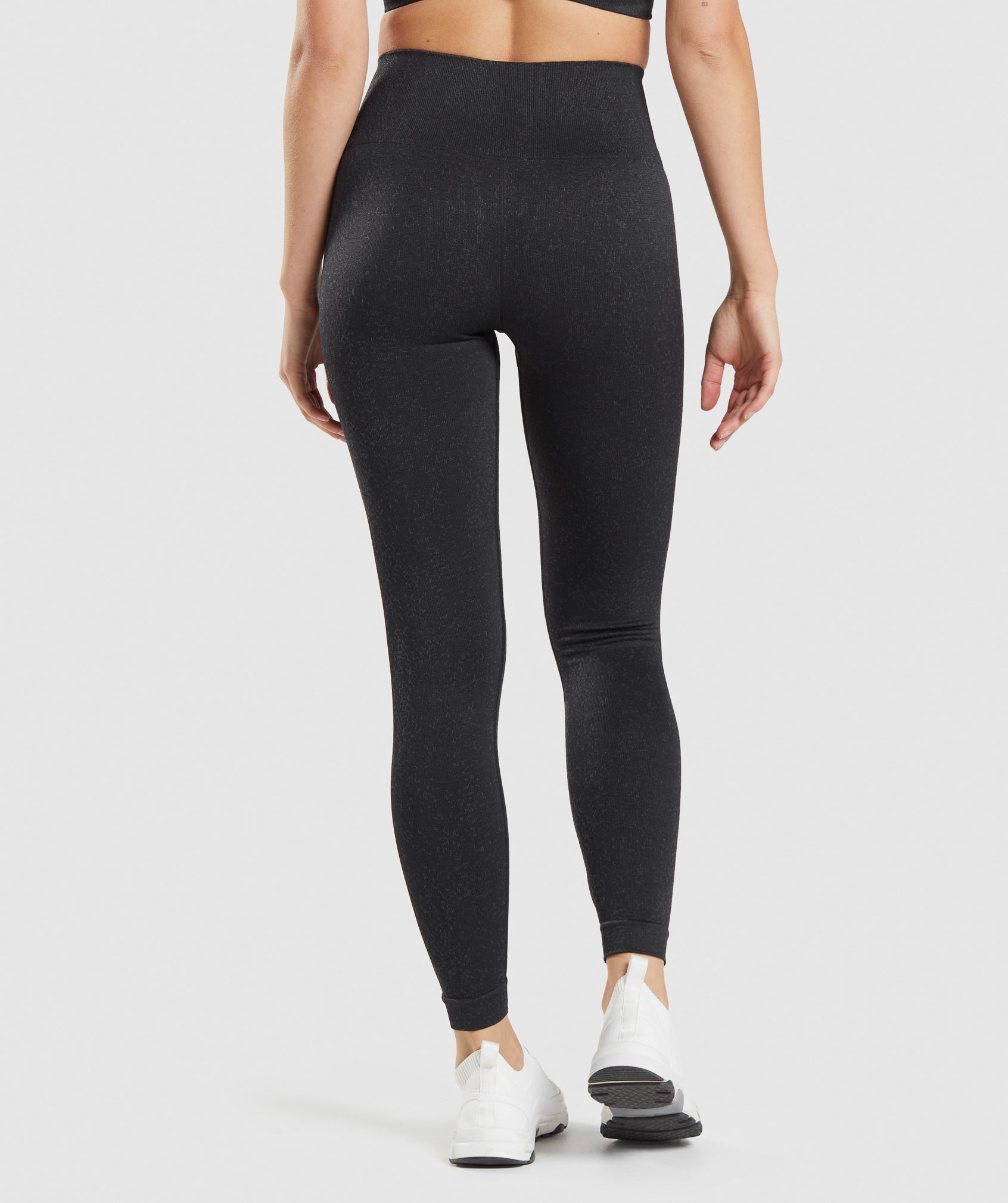 Gymshark Adapt Fleck Seamless Leggings - Mineral/Black