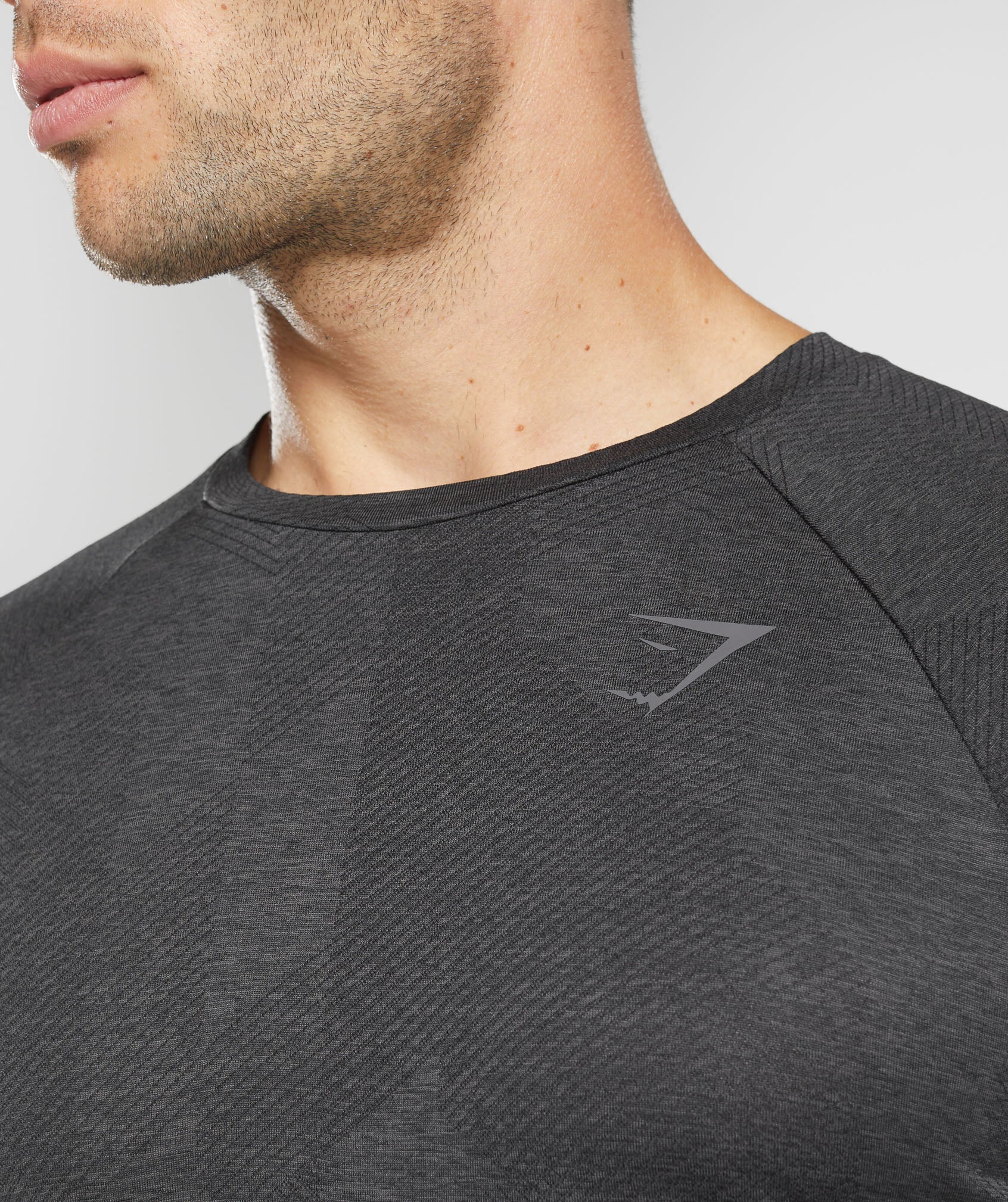 Apex Long Sleeve T-Shirt in Black/Onyx Grey - view 6