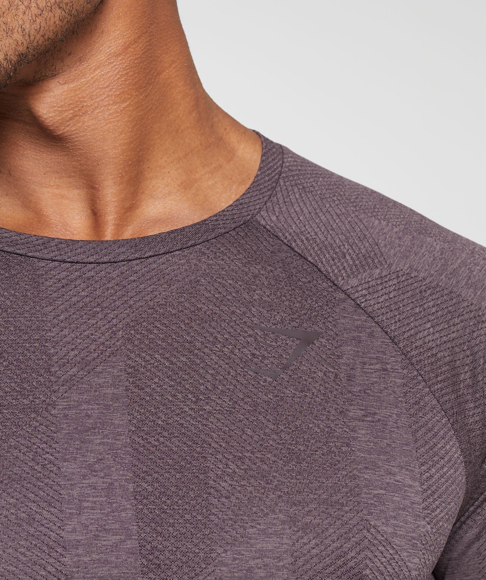 Apex Long Sleeve T-Shirt in Plum Brown/Walnut Mauve - view 5