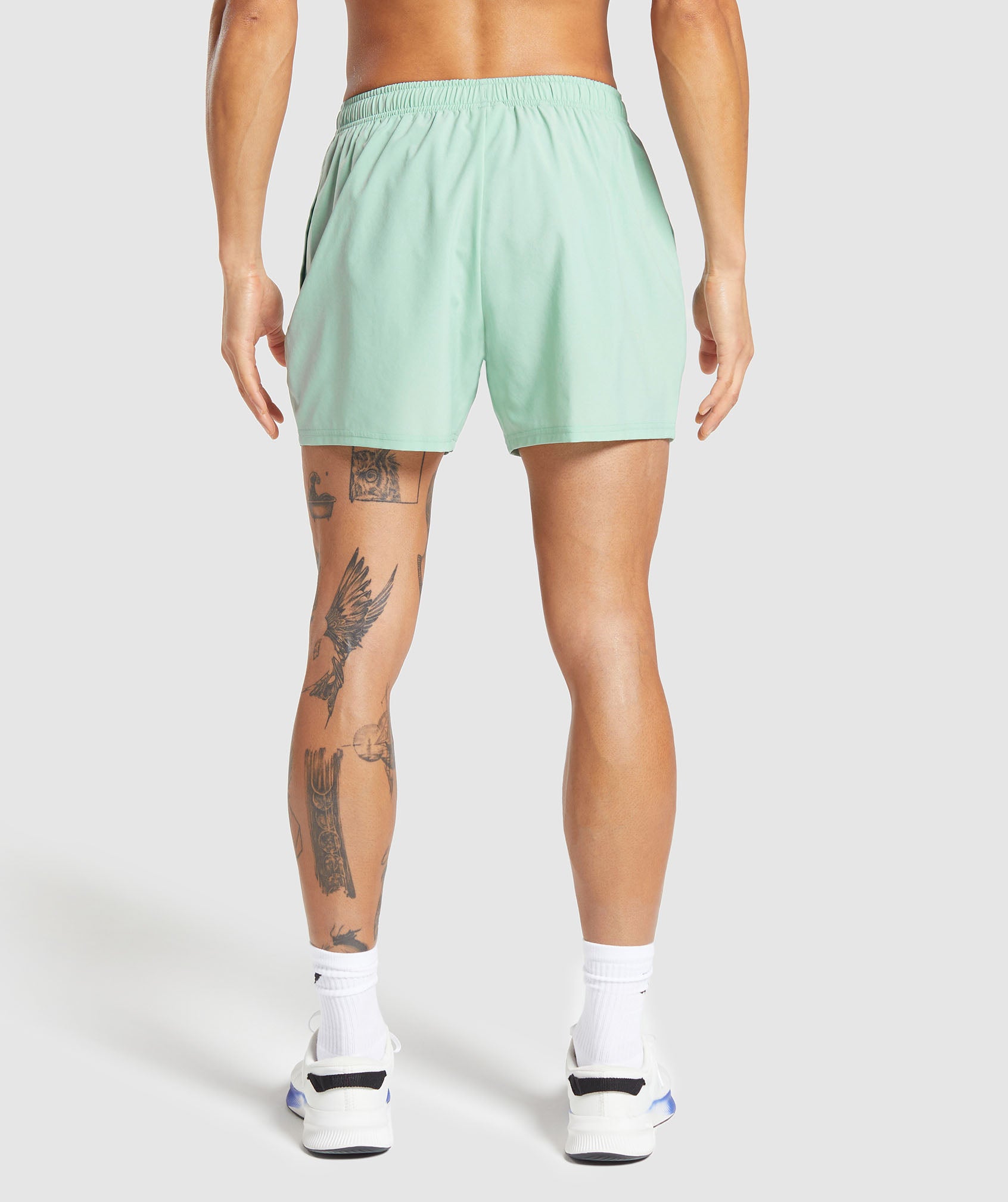 Arrival 5" Shorts in Lido Green - view 2